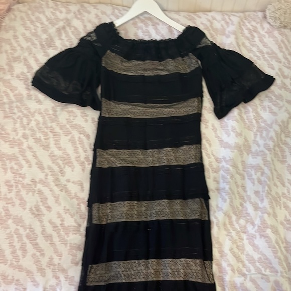 Rachel Roy black mesh dress - Picture 2 of 6